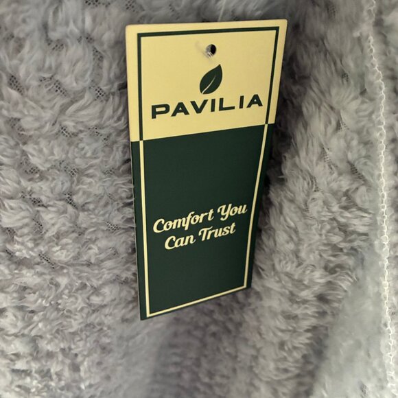 NWT Cozy Pavilia Gray Robe, Small - Picture 3 of 7
